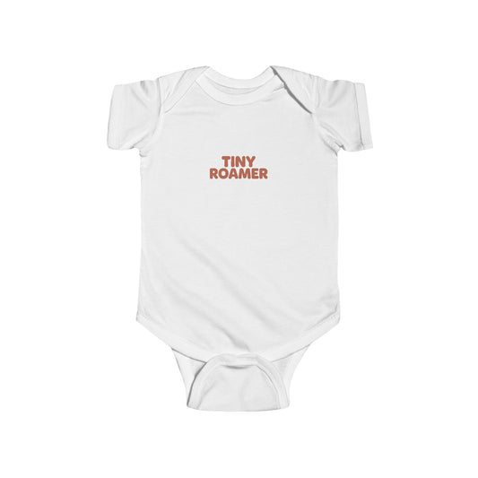 Infant Bodysuit – "Tiny Roamer" Retro Baby Onesie
