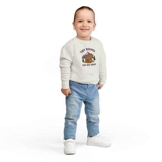 Adventure-Ready Toddler Sweatshirt - Tiny Roamer