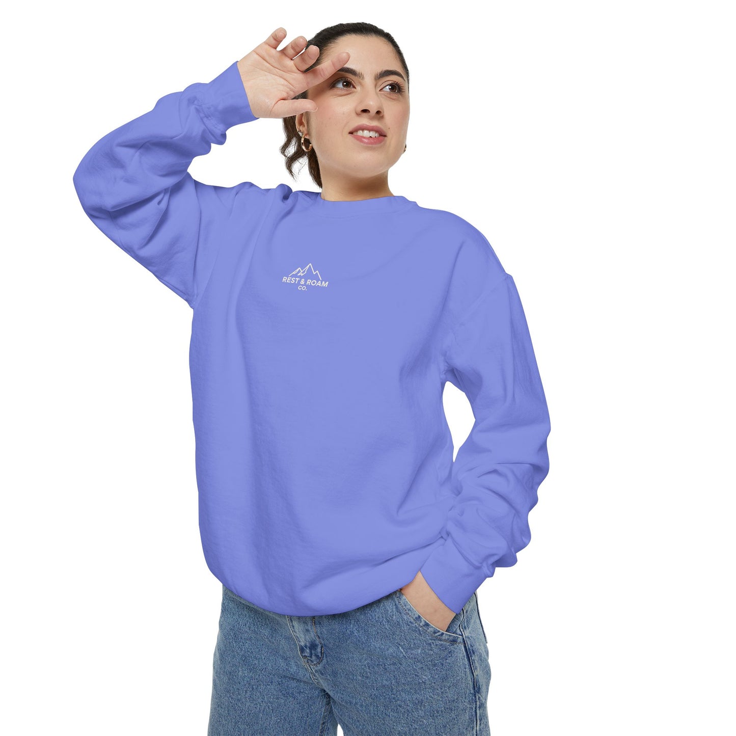 Garment-Dyed Crewneck Sweatshirt