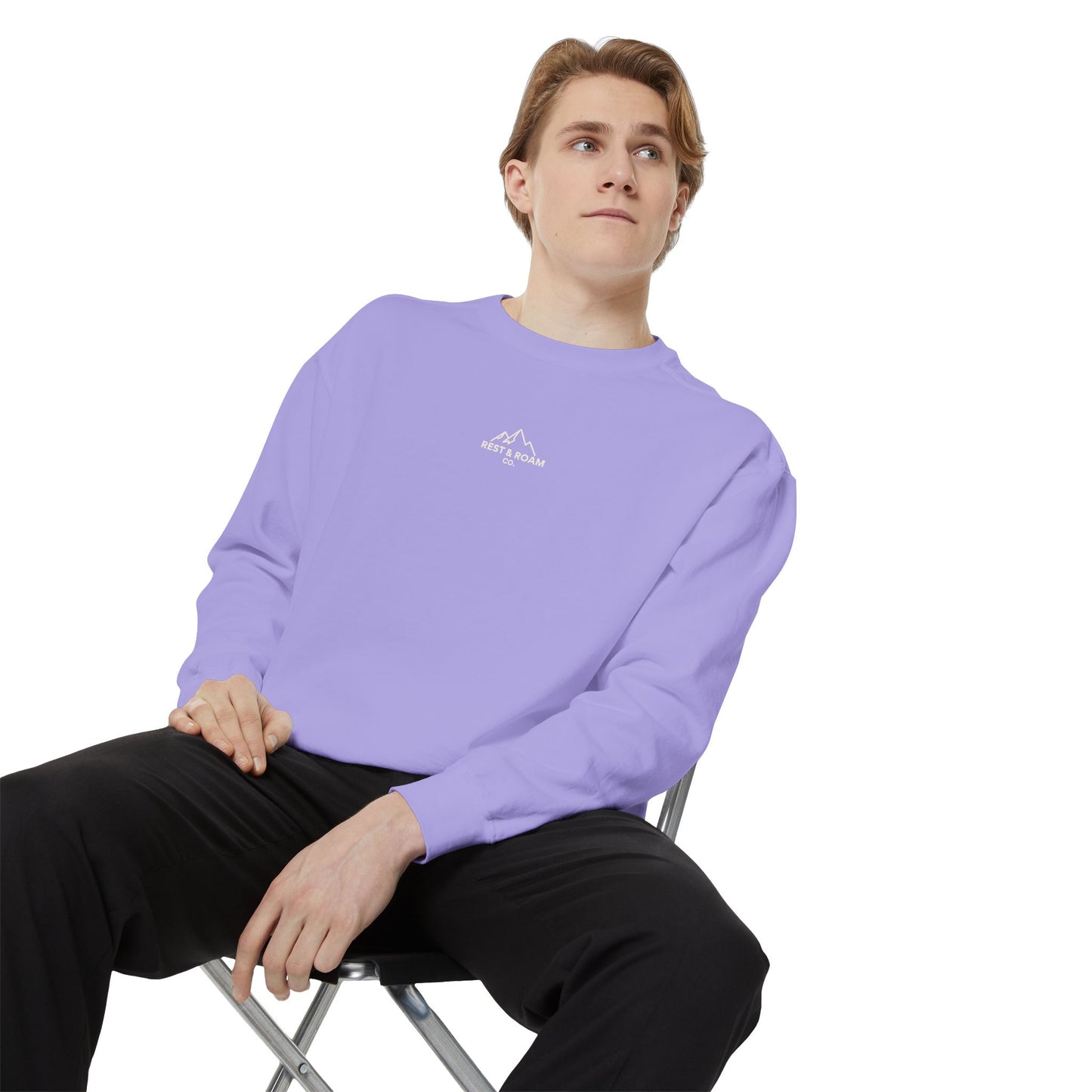 Garment-Dyed Crewneck Sweatshirt