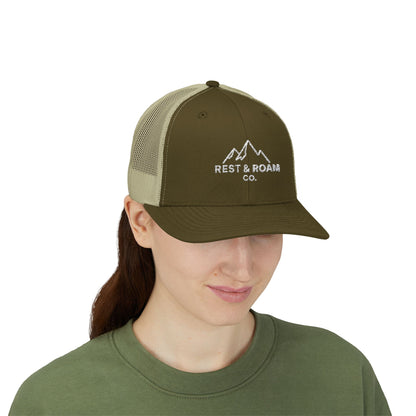 Embroidered Trucker Cap