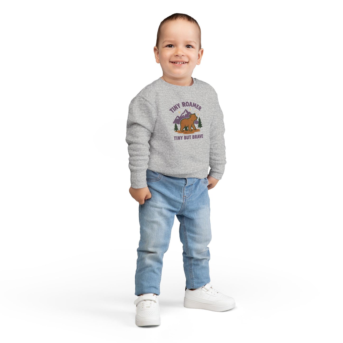 Adventure-Ready Toddler Sweatshirt - Tiny Roamer