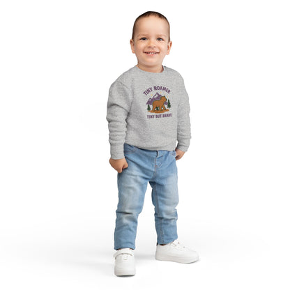 Adventure-Ready Toddler Sweatshirt - Tiny Roamer