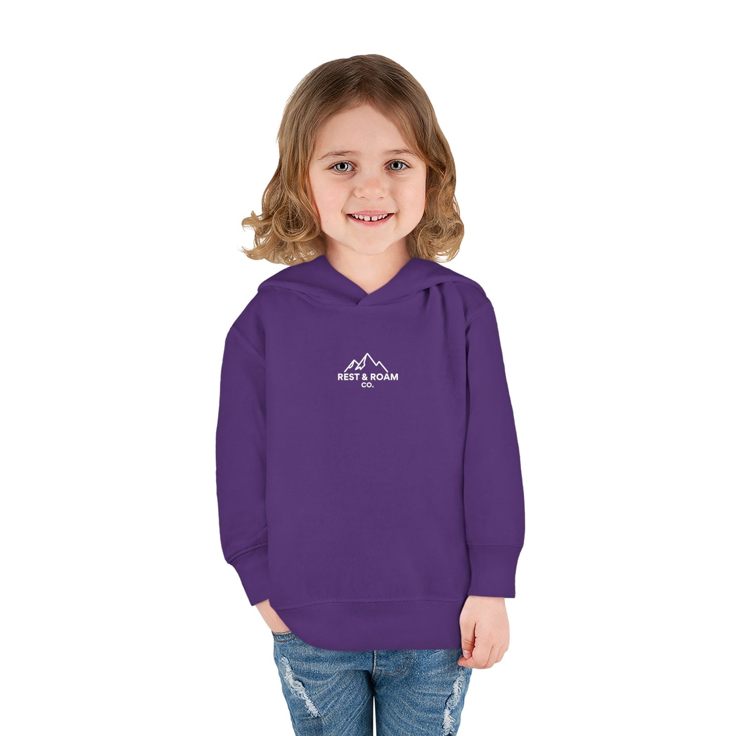 Toddler Hoodie — Rest & Roam Youth Mountain Pullover Hoodie