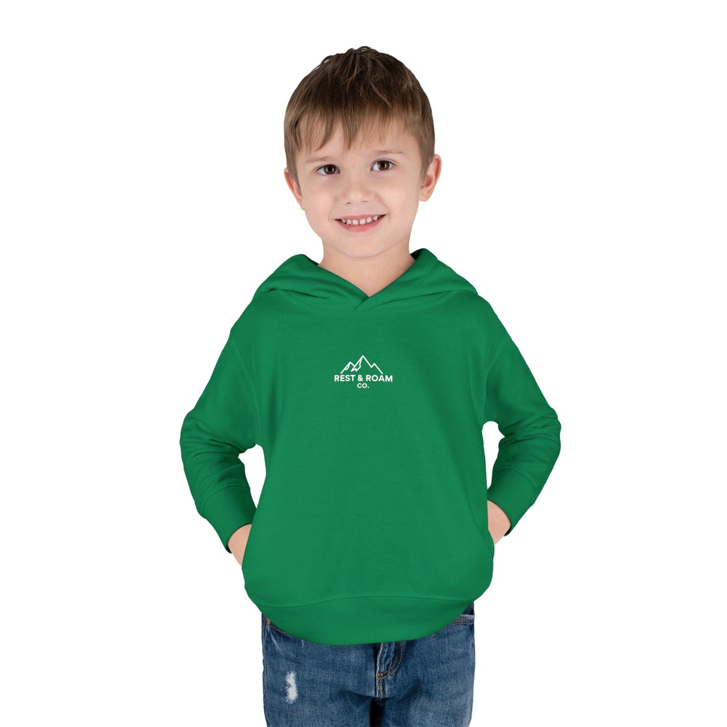 Toddler Hoodie — Rest & Roam Youth Mountain Pullover Hoodie