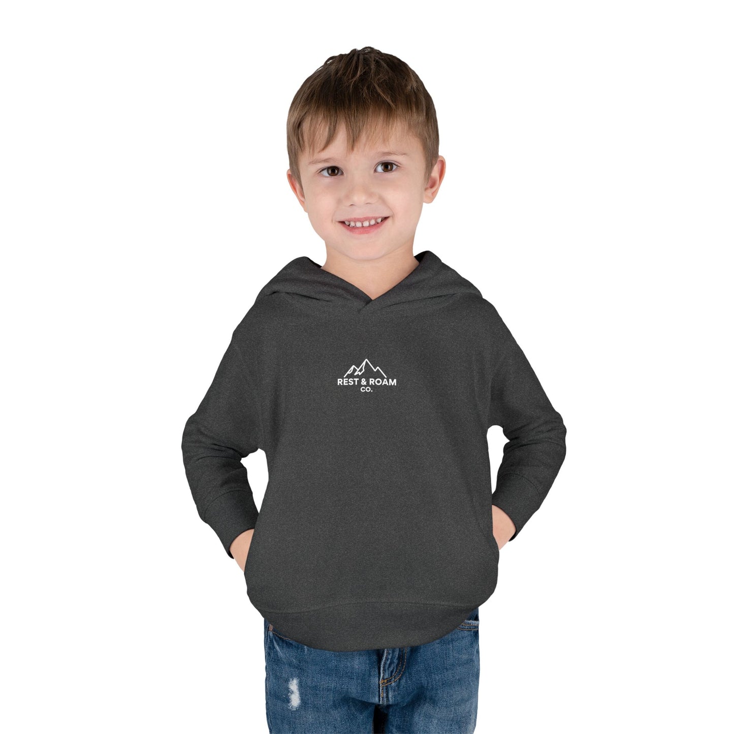 Toddler Hoodie — Rest & Roam Youth Mountain Pullover Hoodie