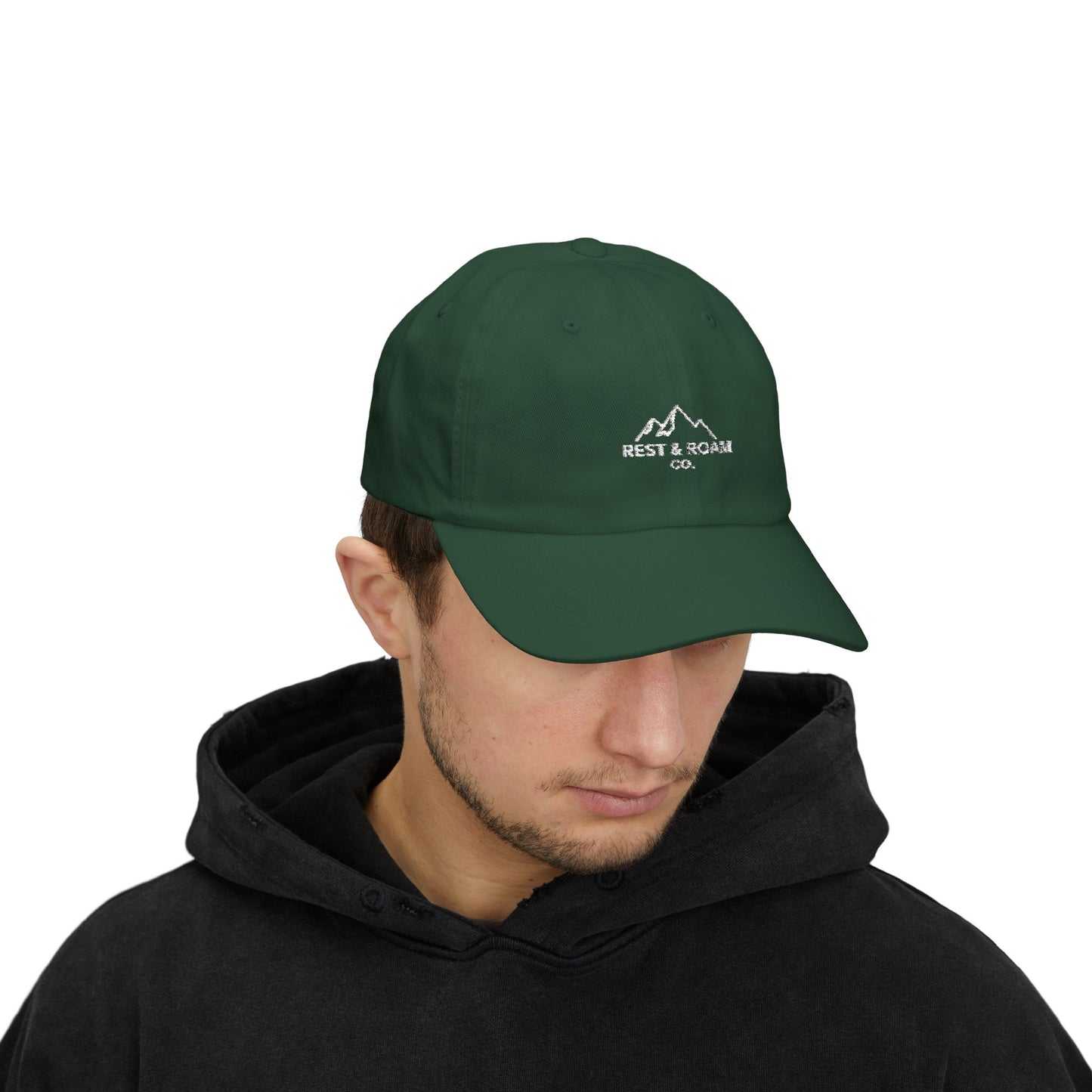 Mountain Embroidered Dad Cap
