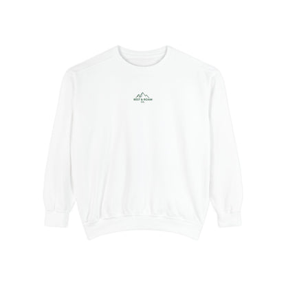 Garment-Dyed Crewneck Sweatshirt
