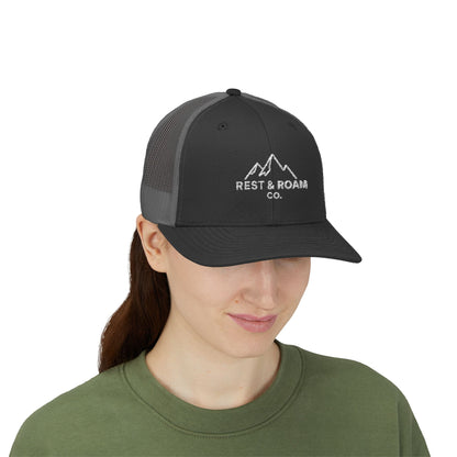 Embroidered Trucker Cap