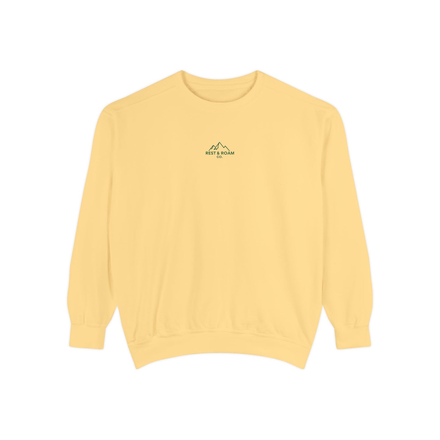 Garment-Dyed Crewneck Sweatshirt