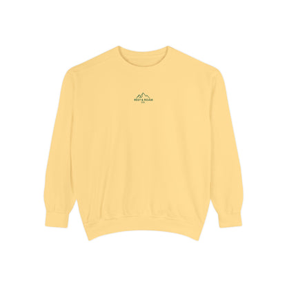Garment-Dyed Crewneck Sweatshirt
