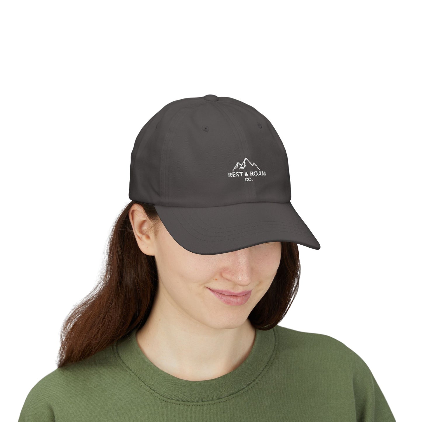 Mountain Embroidered Dad Cap