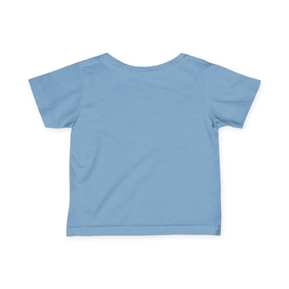 Baby Short Sleeve Tee — "Little Explorers Club" Cub Camping