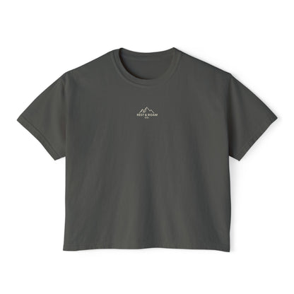 The Classic Rest & Roam Co. Women's Boxy Tee — Relaxed Fit