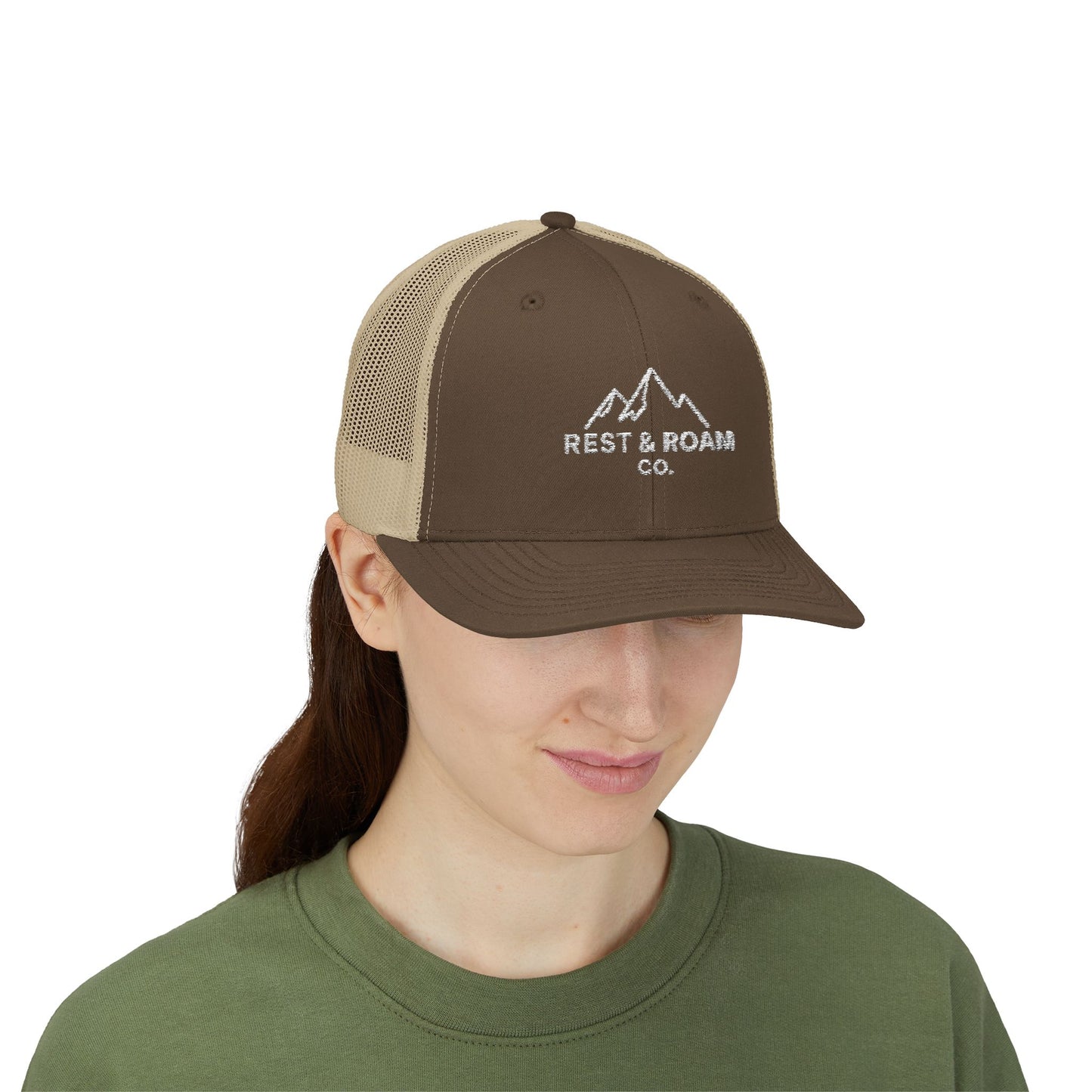 Embroidered Trucker Cap