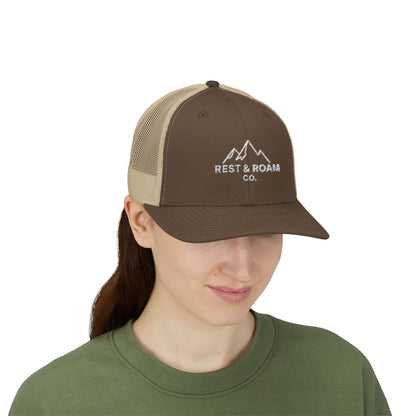 Embroidered Trucker Cap
