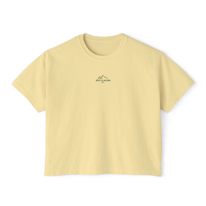 The Classic Rest & Roam Co. Women's Boxy Tee — Relaxed Fit