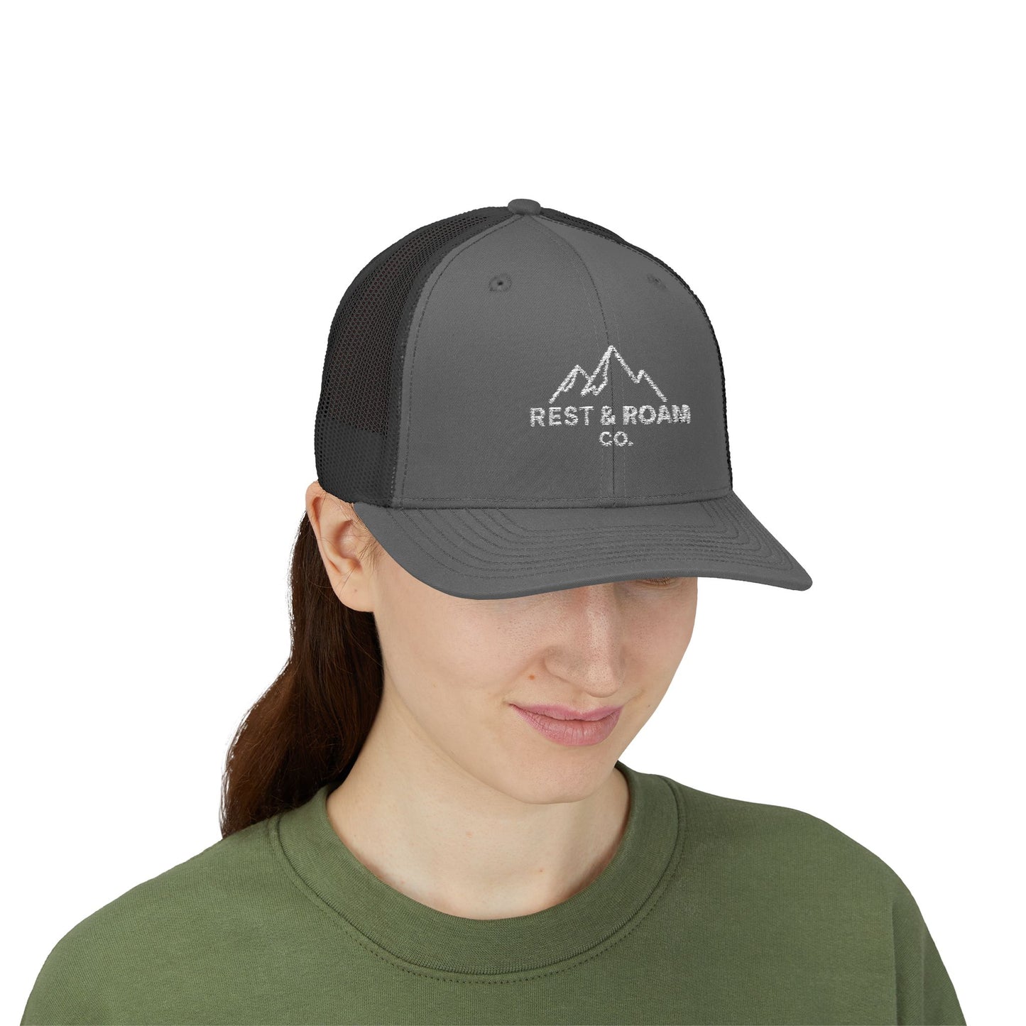 Embroidered Trucker Cap