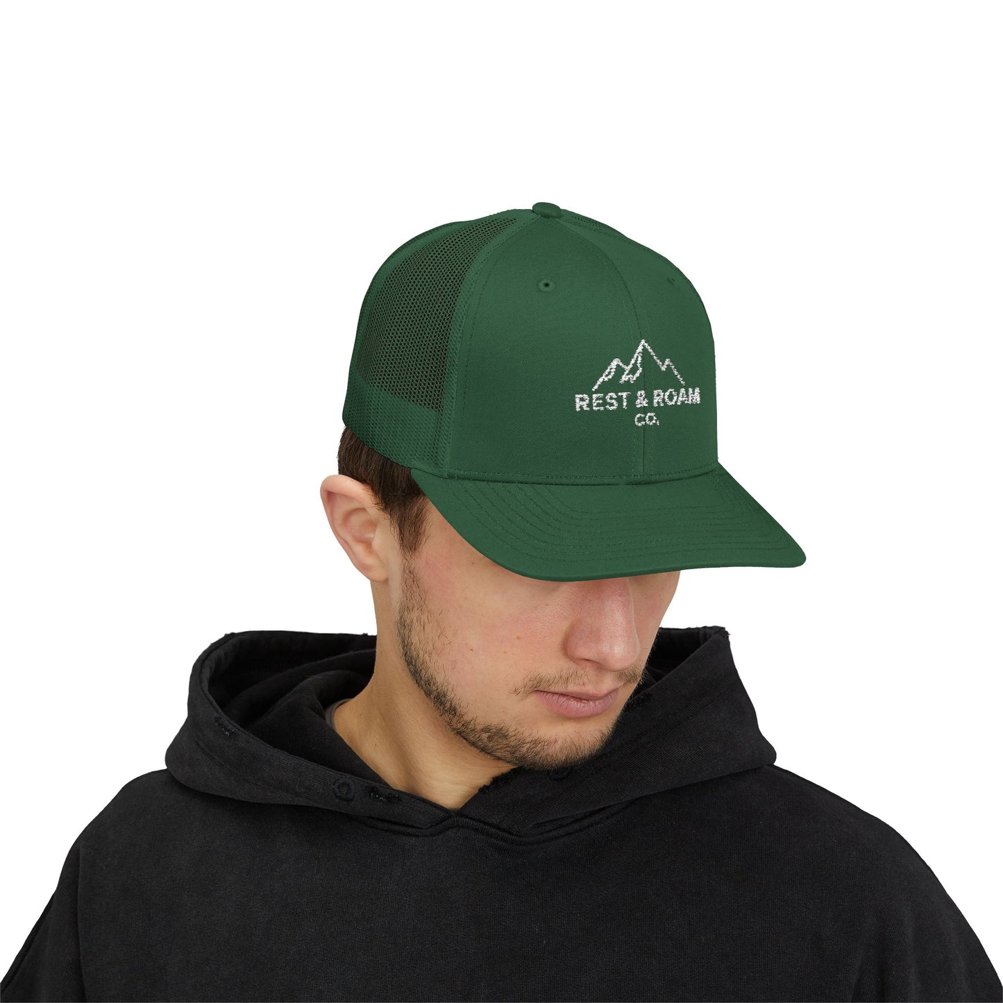Embroidered Trucker Cap