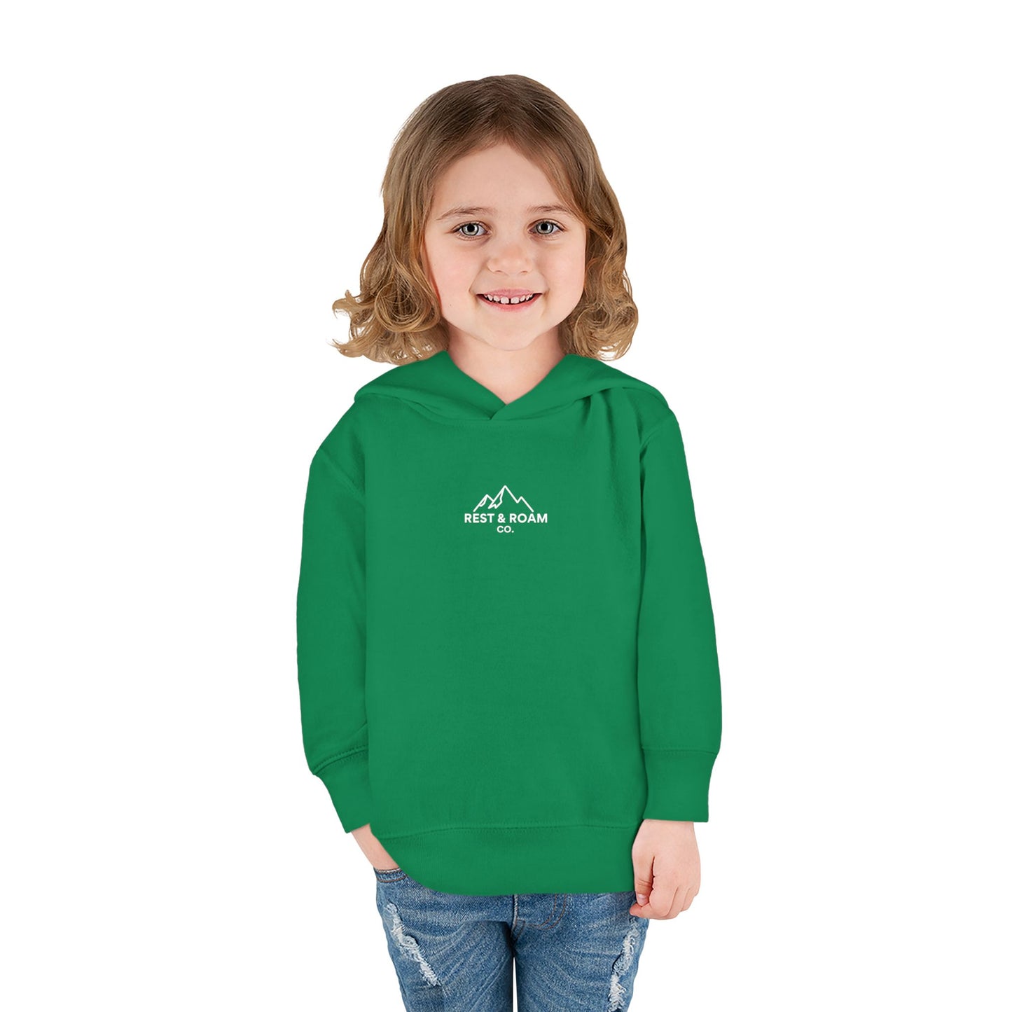 Toddler Hoodie — Rest & Roam Youth Mountain Pullover Hoodie