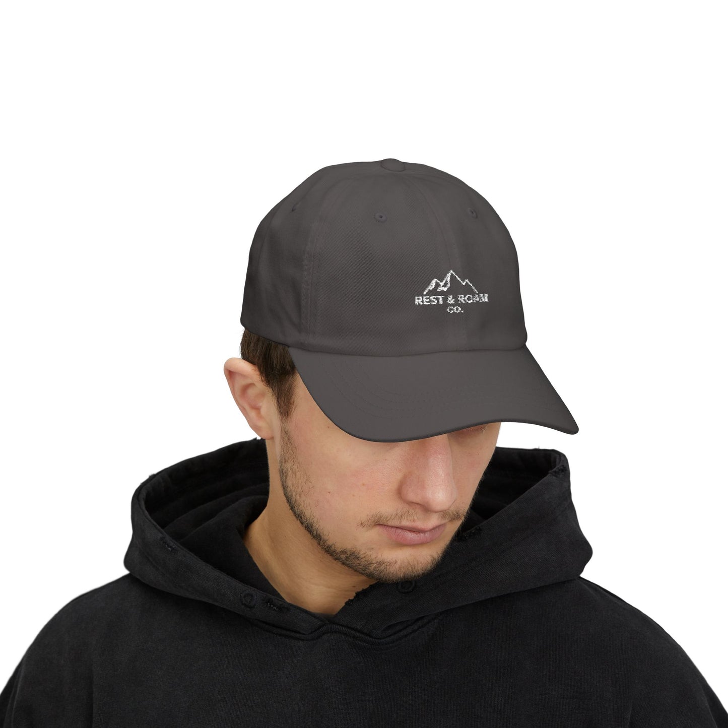 Mountain Embroidered Dad Cap