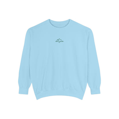 Garment-Dyed Crewneck Sweatshirt