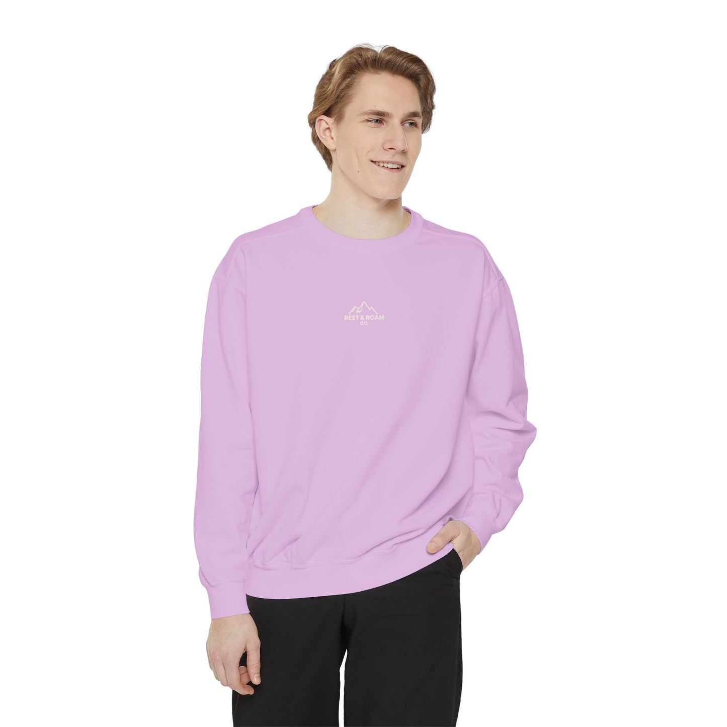 Garment-Dyed Crewneck Sweatshirt