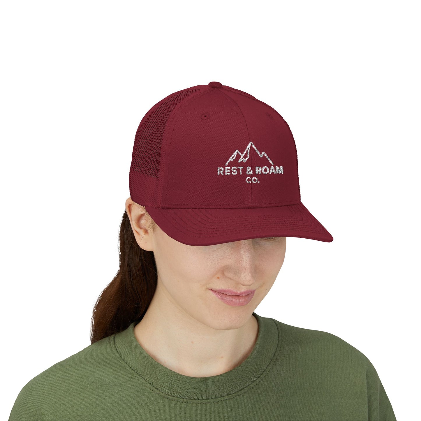 Embroidered Trucker Cap