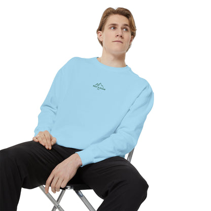 Garment-Dyed Crewneck Sweatshirt