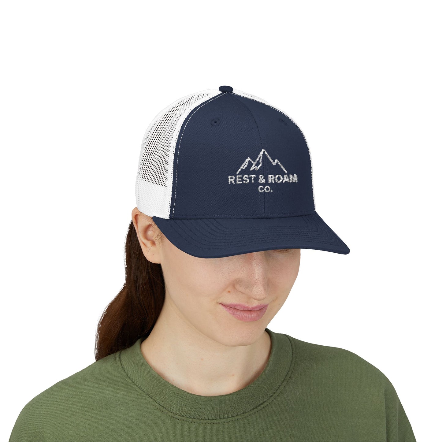 Embroidered Trucker Cap