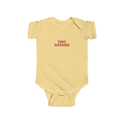 Infant Bodysuit – "Tiny Roamer" Retro Baby Onesie