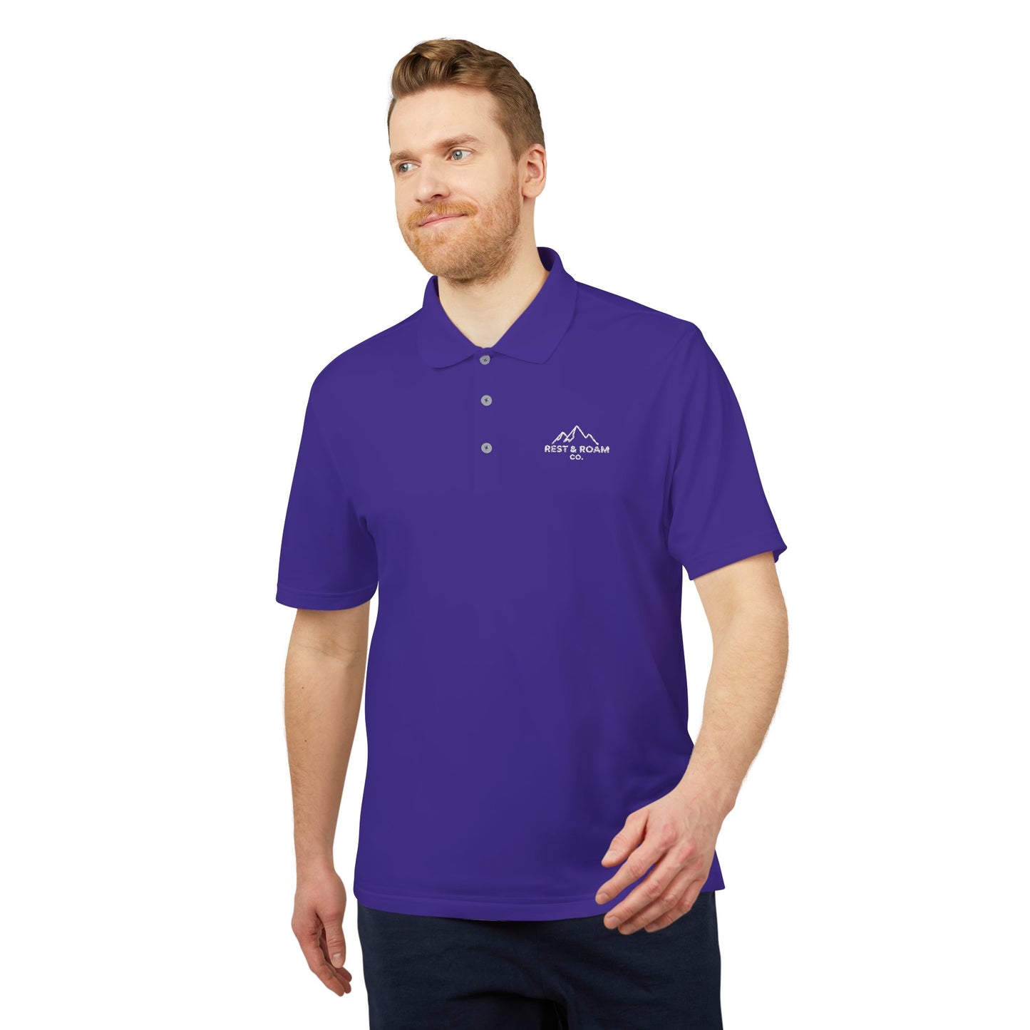 Athletic Performance Polo  UV Protection - Unisex | Rest & Roam Co.
