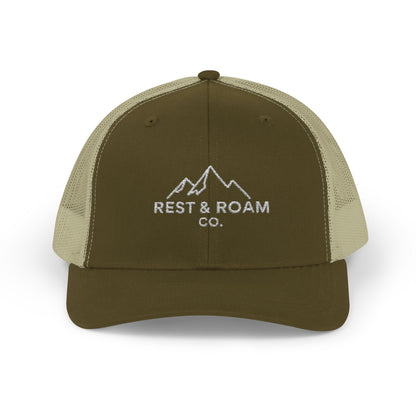 Embroidered Trucker Cap