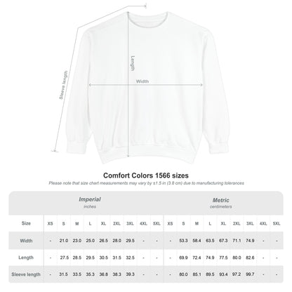 Garment-Dyed Crewneck Sweatshirt