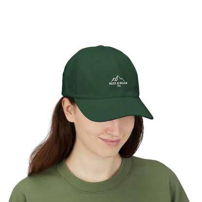 Mountain Embroidered Dad Cap