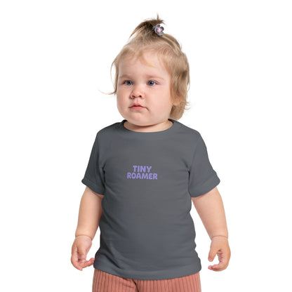 Infant Tee - "Tiny Boomer" Minimalist Baby Shirt