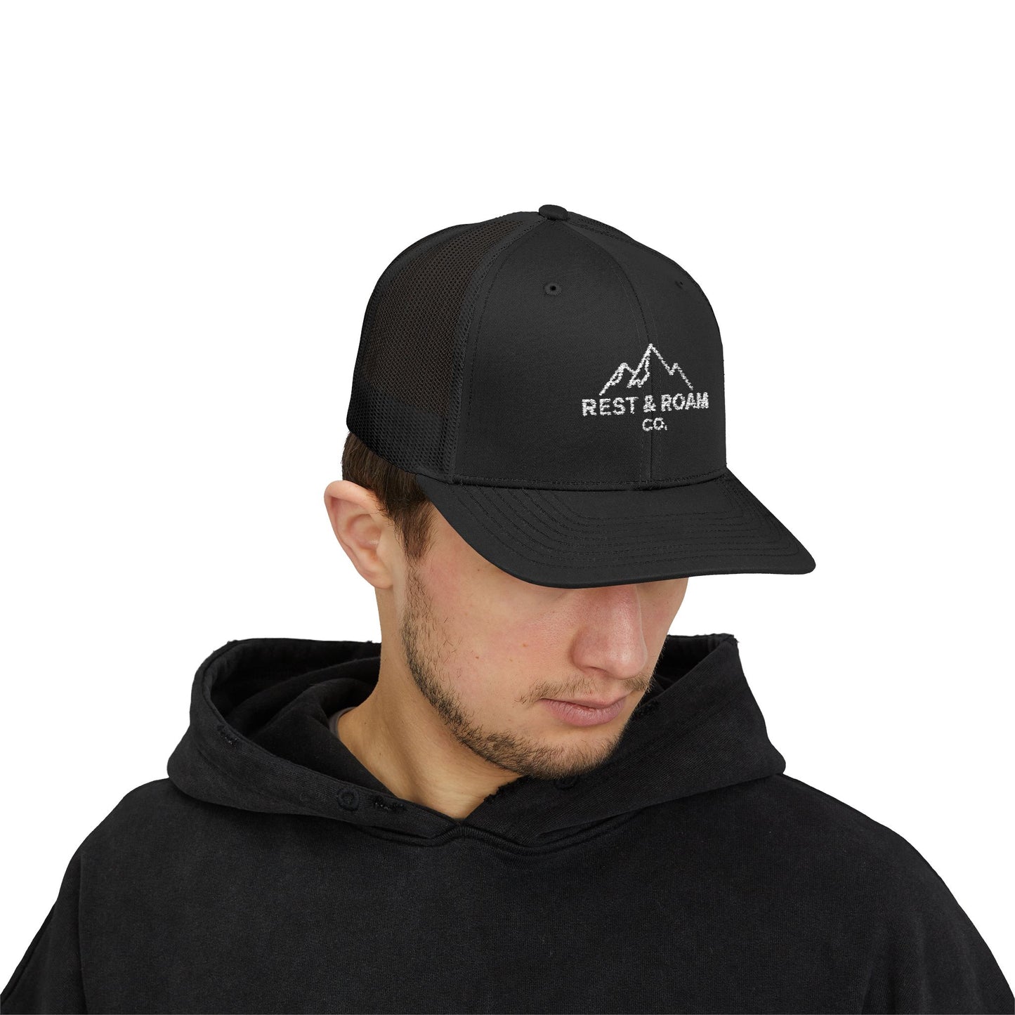 Embroidered Trucker Cap
