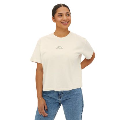The Classic Rest & Roam Co. Women's Boxy Tee — Relaxed Fit