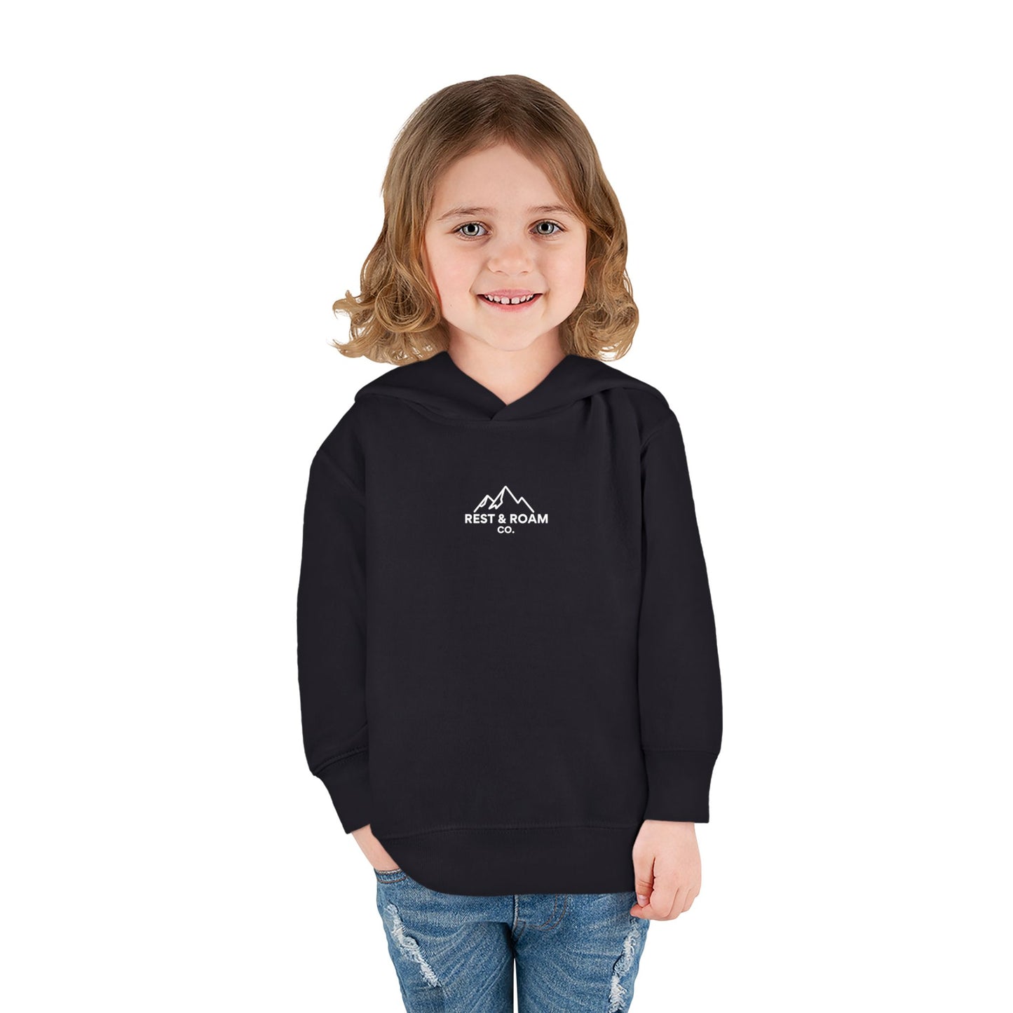 Toddler Hoodie — Rest & Roam Youth Mountain Pullover Hoodie
