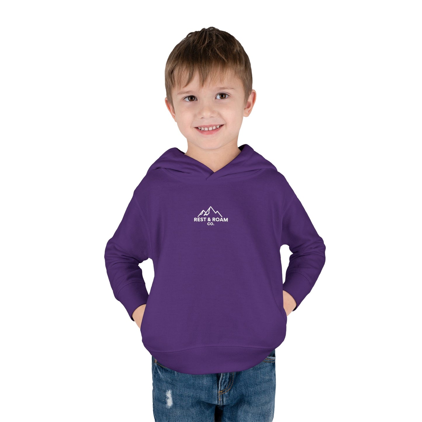 Toddler Hoodie — Rest & Roam Youth Mountain Pullover Hoodie