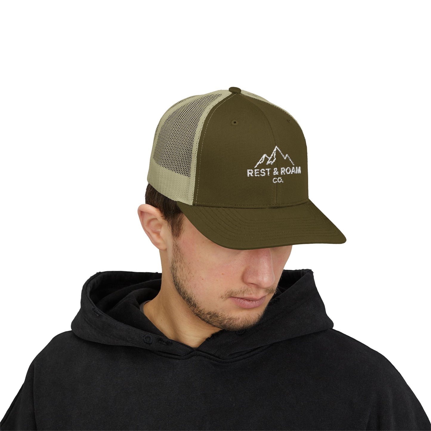 Embroidered Trucker Cap