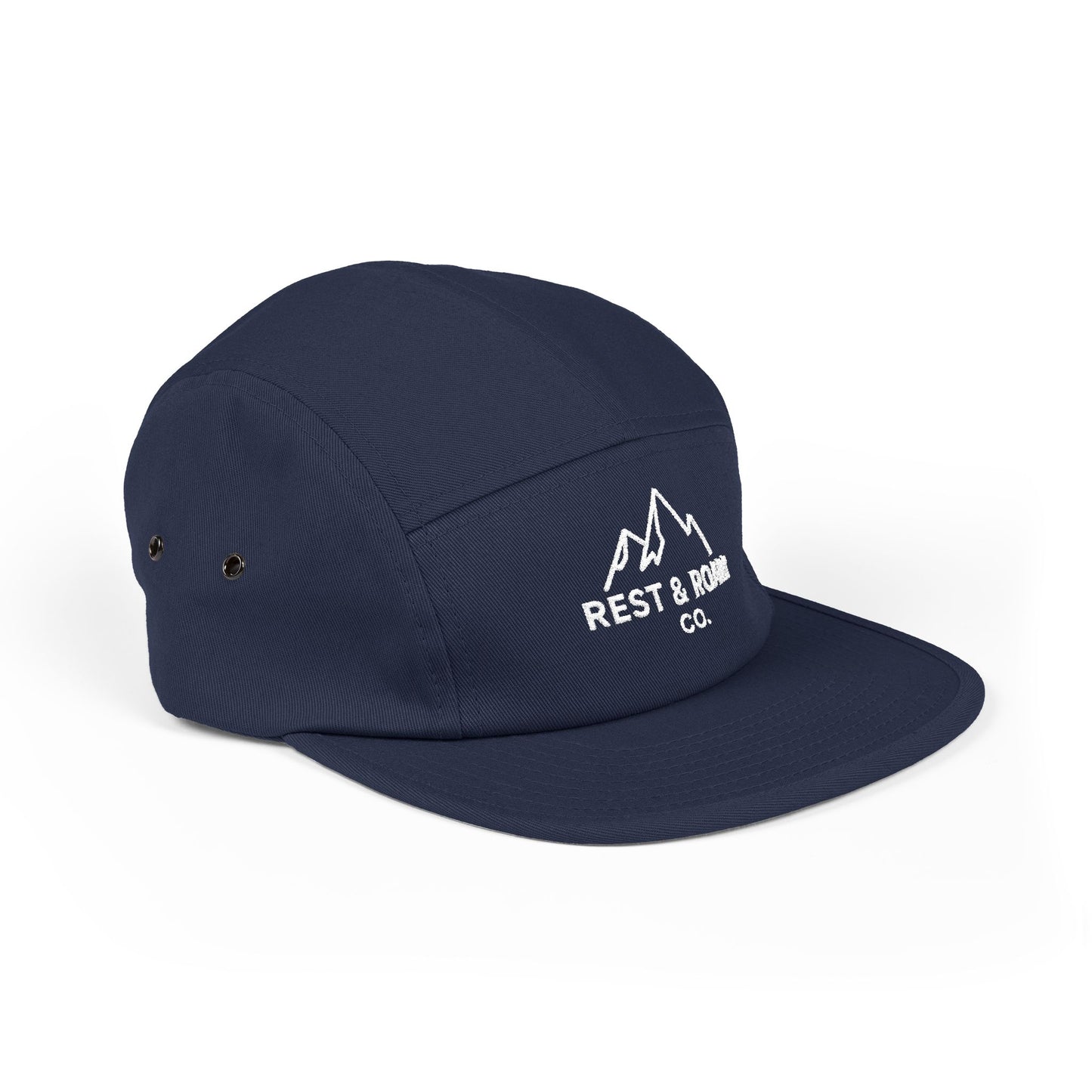 Embroidered 5-Panel Camp Hat