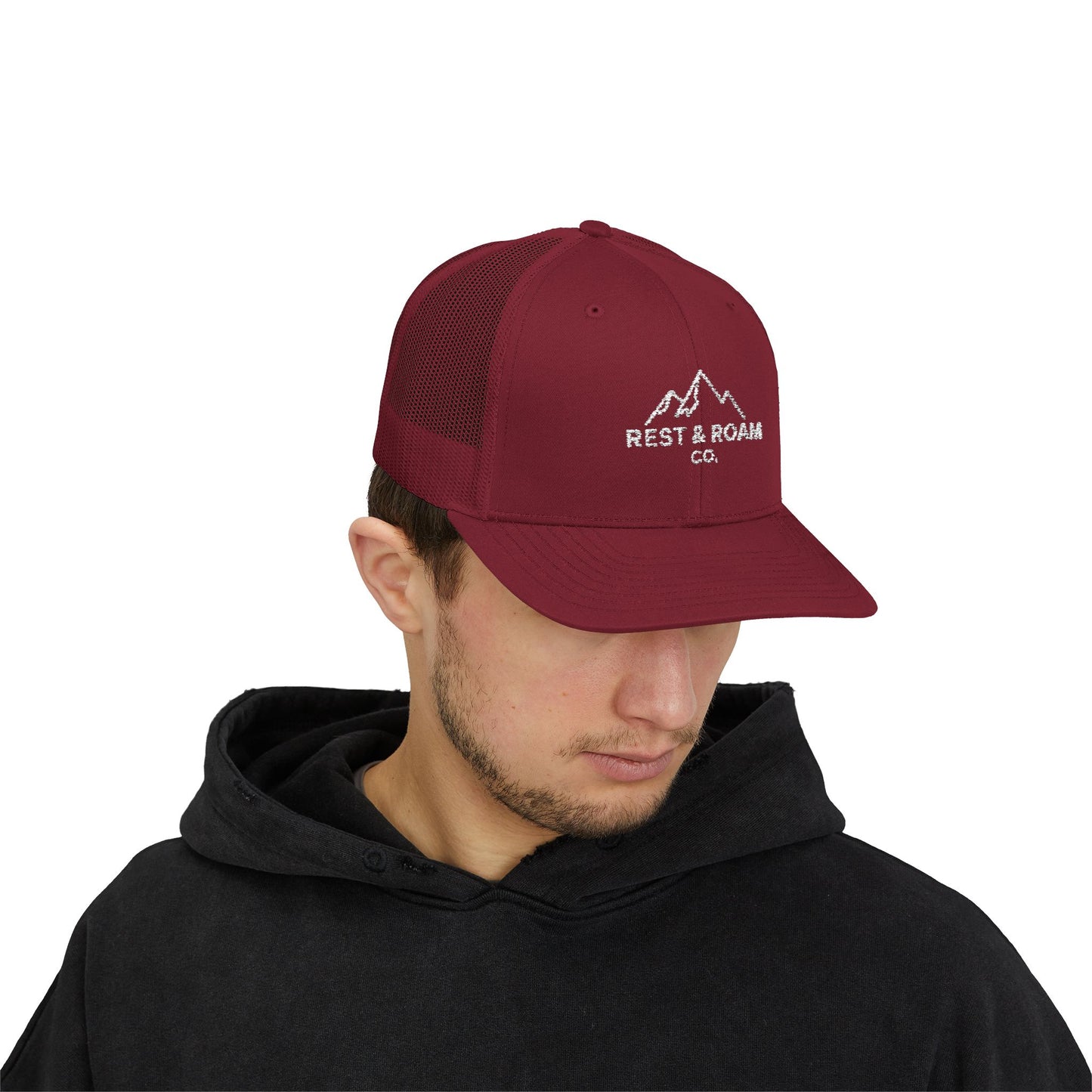Embroidered Trucker Cap