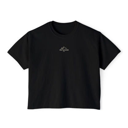 The Classic Rest & Roam Co. Women's Boxy Tee — Relaxed Fit