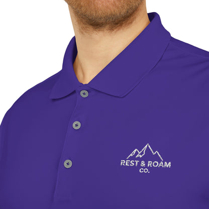 Athletic Performance Polo  UV Protection - Unisex | Rest & Roam Co.