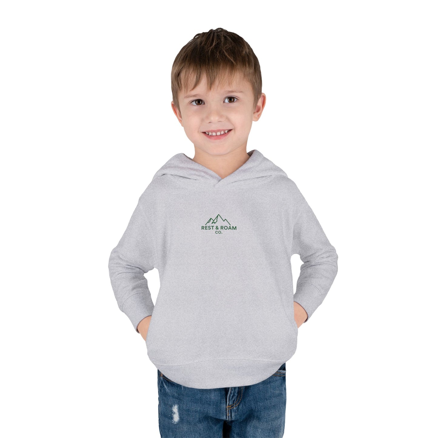 Toddler Hoodie — Rest & Roam Youth Mountain Pullover Hoodie