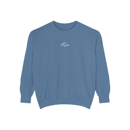Garment-Dyed Crewneck Sweatshirt