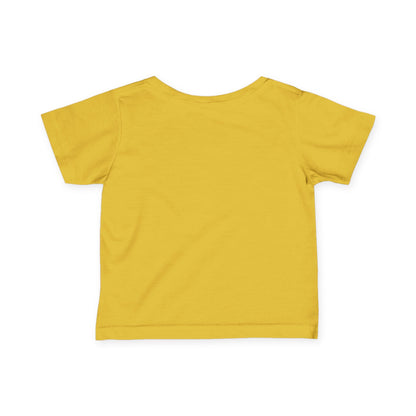 Baby Short Sleeve Tee — "Little Explorers Club" Cub Camping