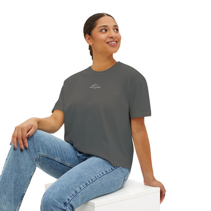 The Classic Rest & Roam Co. Women's Boxy Tee — Relaxed Fit