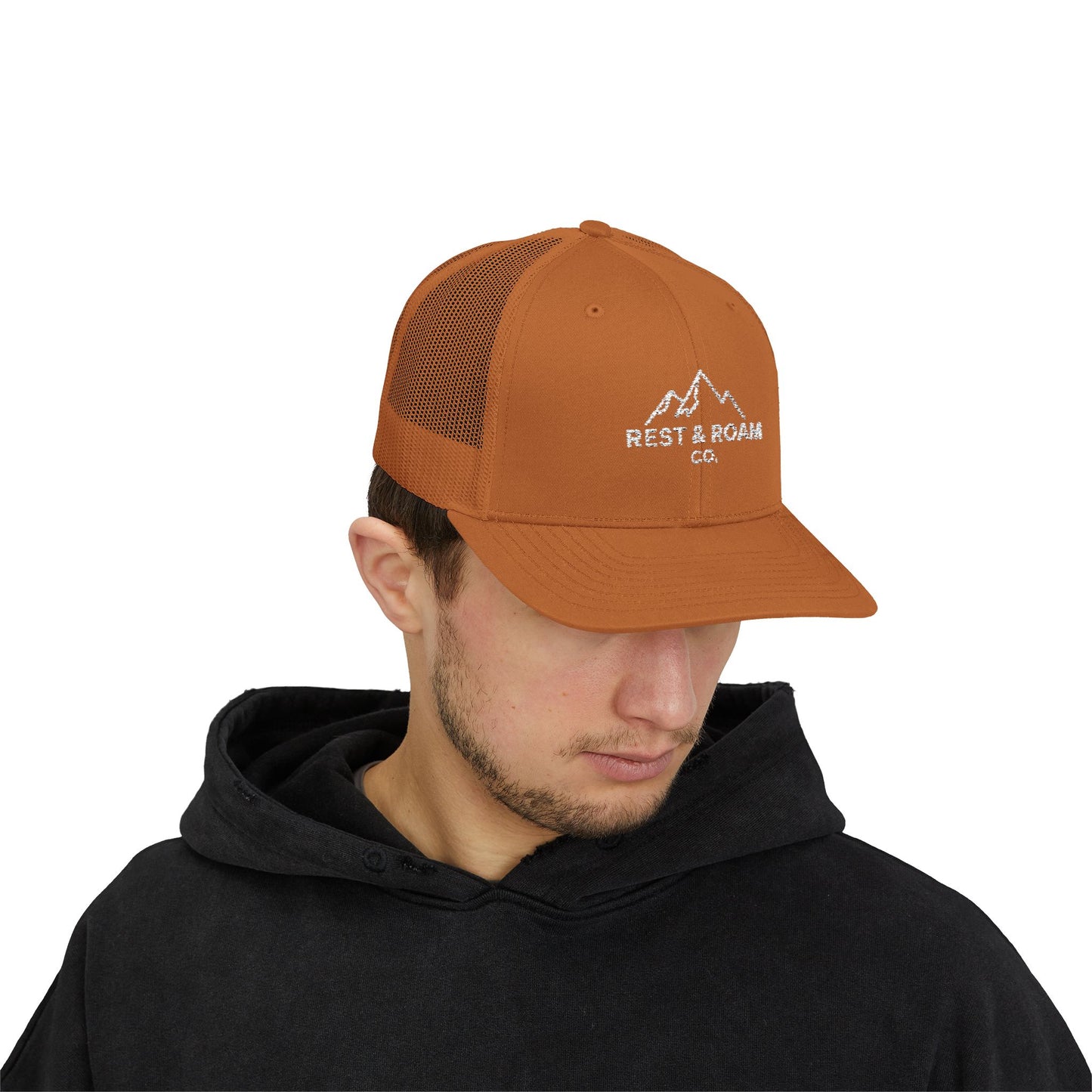 Embroidered Trucker Cap